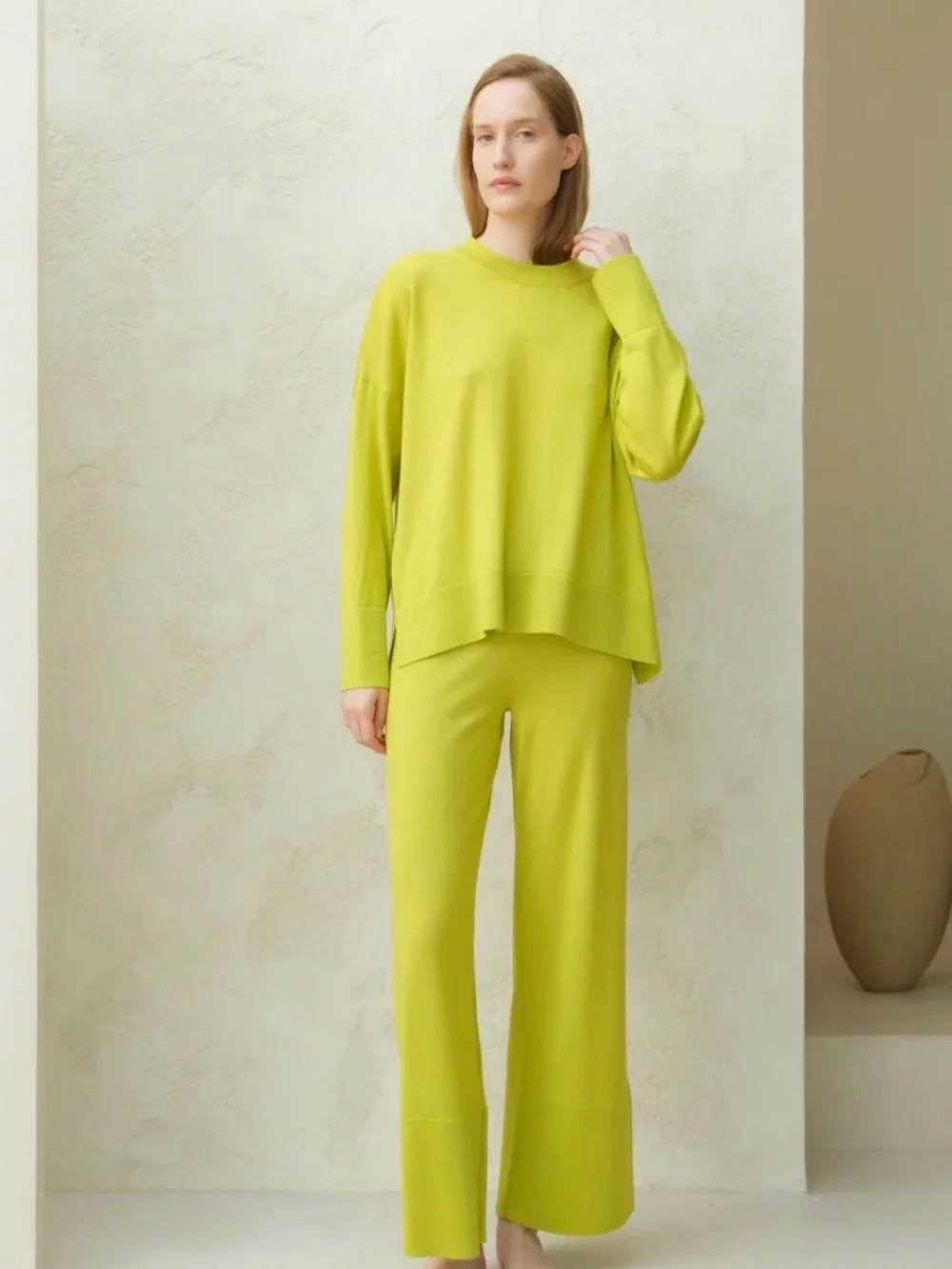 Merino wool lounge pants - Picture 1 of 10